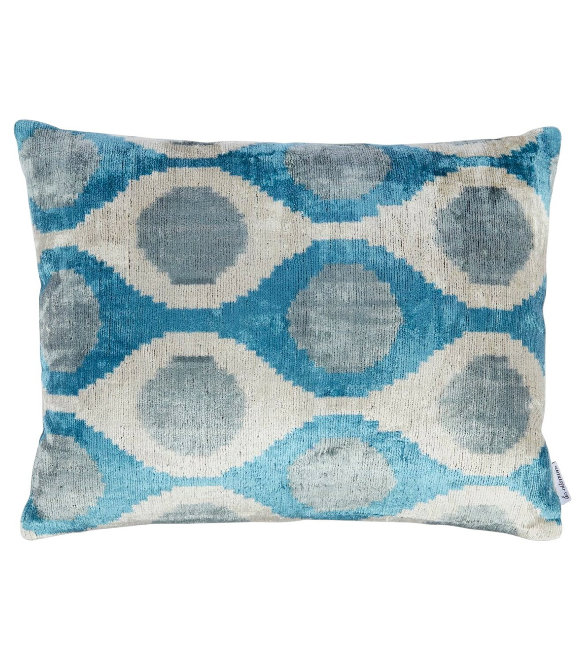 Ottoman Silk Velvet Large Square Cushion