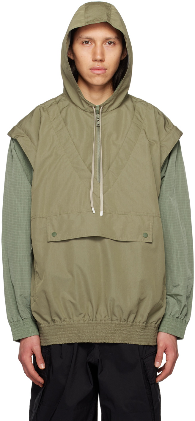 F/CE. LAYERED WINDBREAKER