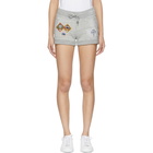 Dsquared2 Grey Patch Lounge Shorts