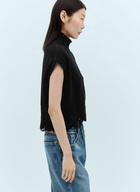 Marni High Neck Cropped Sweater