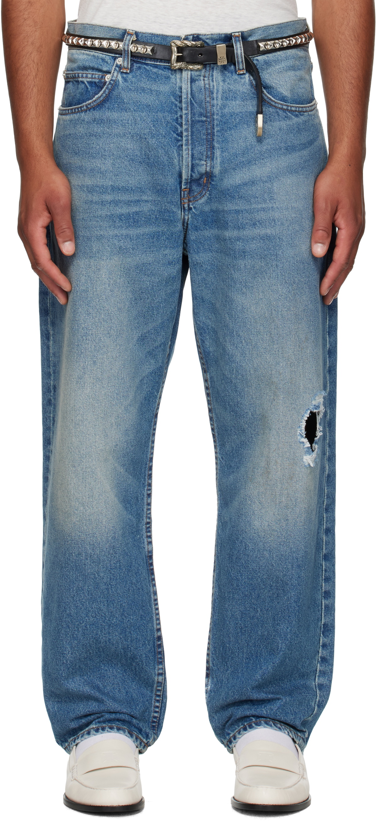 Enfants Riches Déprimés Blue Baggy Jeans Enfants Riches Deprimes