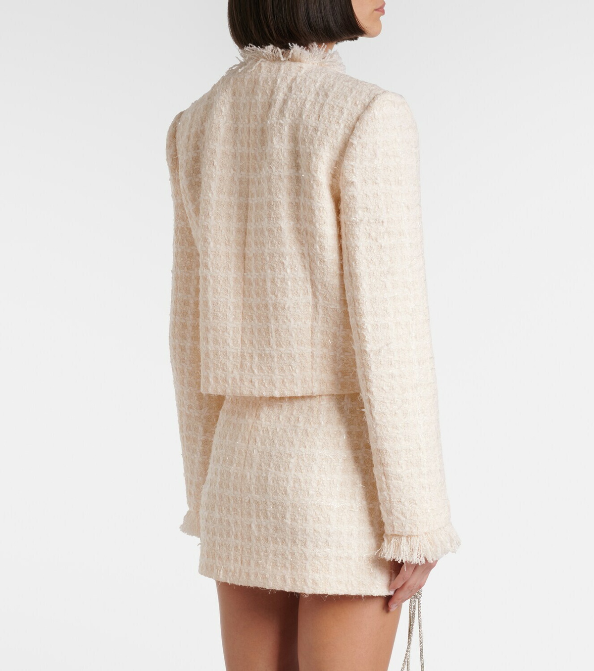Area Embellished tweed jacket