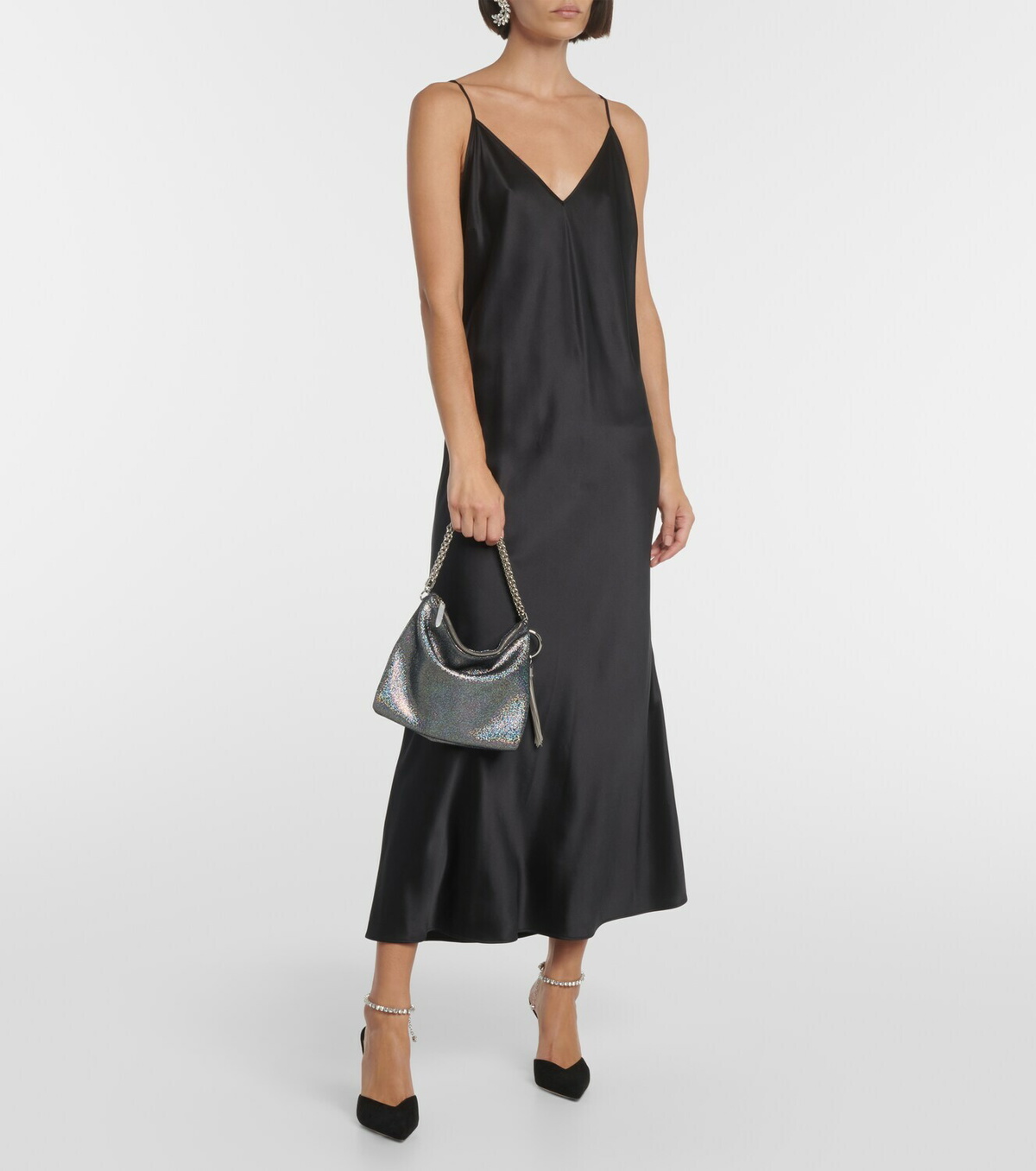 Jimmy Choo Callie metallic clutch Jimmy Choo