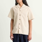 Drôle de Monsieur Men's Graphic Shirt in Dark Sand