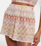 Missoni Lamé shorts