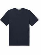 Mr P. - Modal-Jersey Pyjama T-Shirt - Blue
