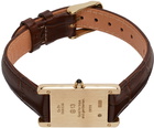 Numbering Brown & Gold #1902 A13 Watch Bracelet