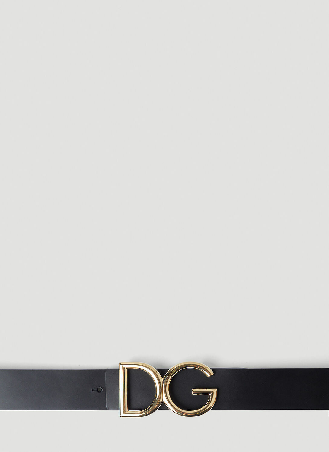 Dolce & Gabbana Logo Plaque Belt