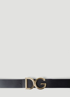 Dolce & Gabbana Logo Plaque Belt