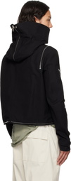 Rick Owens Black Hollywood Cropped Headon Parka