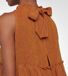 Lisa Marie Fernandez - Erica linen-blend gauze midi dress