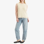 Jil Sander Women's Cargo Jeans in Antartic
