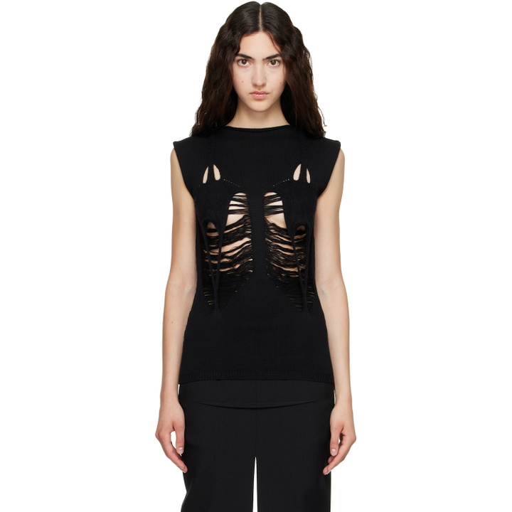 Photo: Rick Owens Black Hollywood Tanja Top