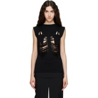 Rick Owens Black Hollywood Tanja Top