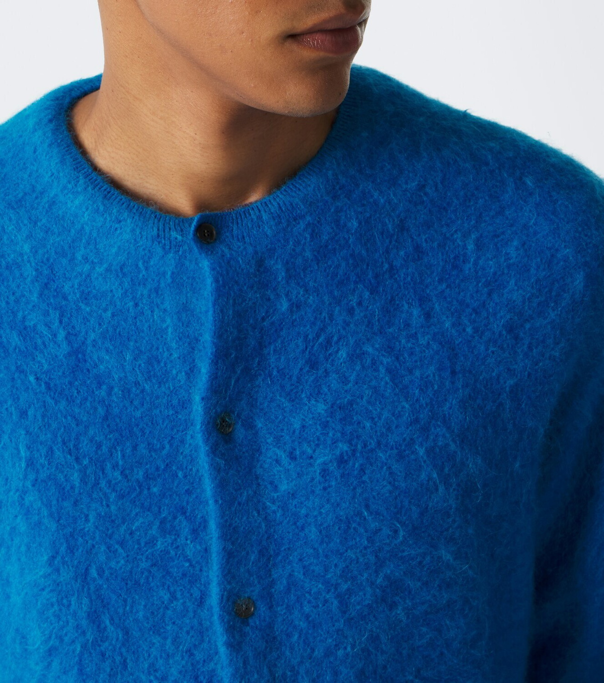 Auralee Alpaca cardigan Auralee