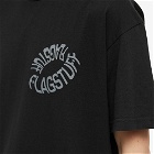 Flagstuff Men's Donut Logo T-Shirt in Black