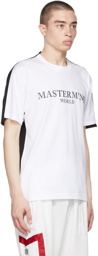 mastermind WORLD White & Black 2 Color T-Shirt
