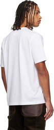Junya Watanabe White Cotton Jersey Thomas Struth T-shirt