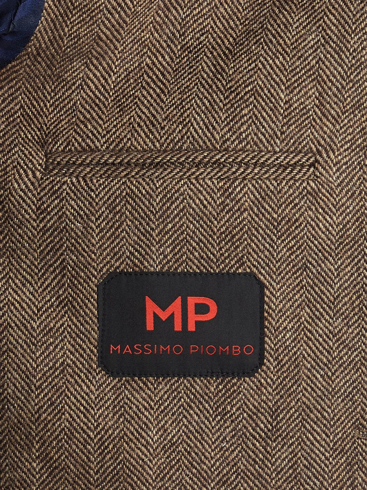 MP Massimo Piombo - Andy Herringbone Virgin Wool Blazer - Unknown