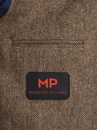 MP Massimo Piombo - Andy Herringbone Virgin Wool Blazer - Unknown
