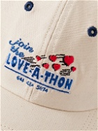 Corridor - Love-A-Thon Embroidered Cotton-Canvas Baseball Cap