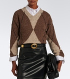 Altuzarra Parish argyle wool and alpaca blend sweater