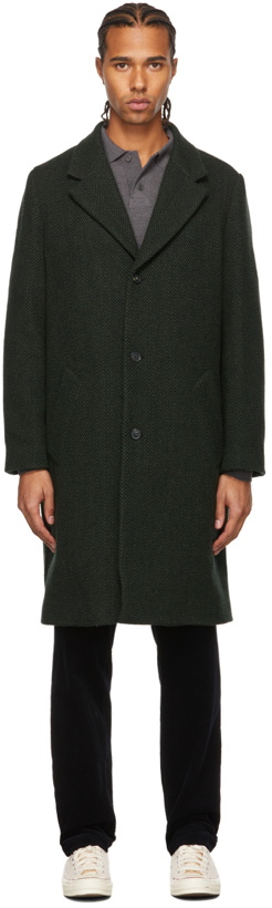 Photo: A.P.C. Green Tweed Robin Coat