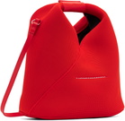 MM6 Maison Margiela Orange Mesh Crossbody Bag