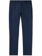 Frescobol Carioca - Affonso Tapered Linen Suit Trousers - Blue