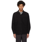 Schnaydermans Black Moleskin Boxy Overshirt