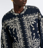 Veronica Beard Drake embroidered cotton-blend jacket