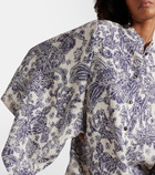 Loro Piana Printed linen kaftan