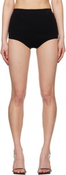 Coperni Black Knitted Shorts