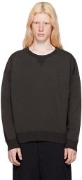 visvim Black Ultimate Jumbo Sweatshirt