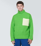 JW Anderson Patch Pocket turtleneck sweater