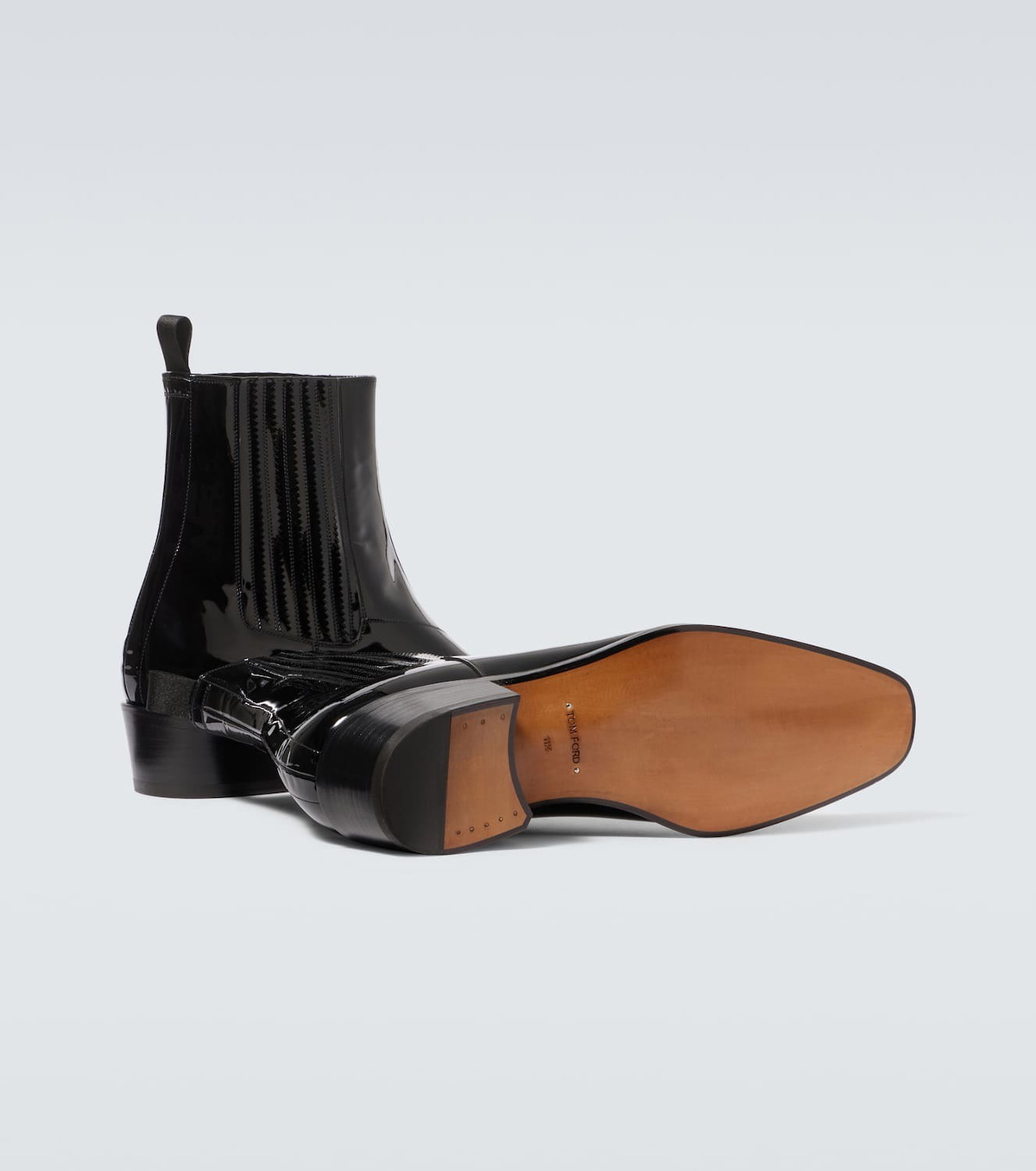 Tom Ford Patent leather Chelsea boots