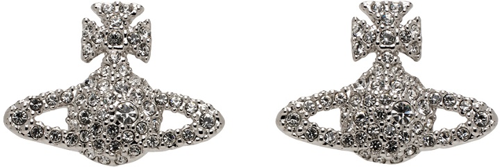 Photo: Vivienne Westwood Silver Grace Bas Relief Stud Earrings