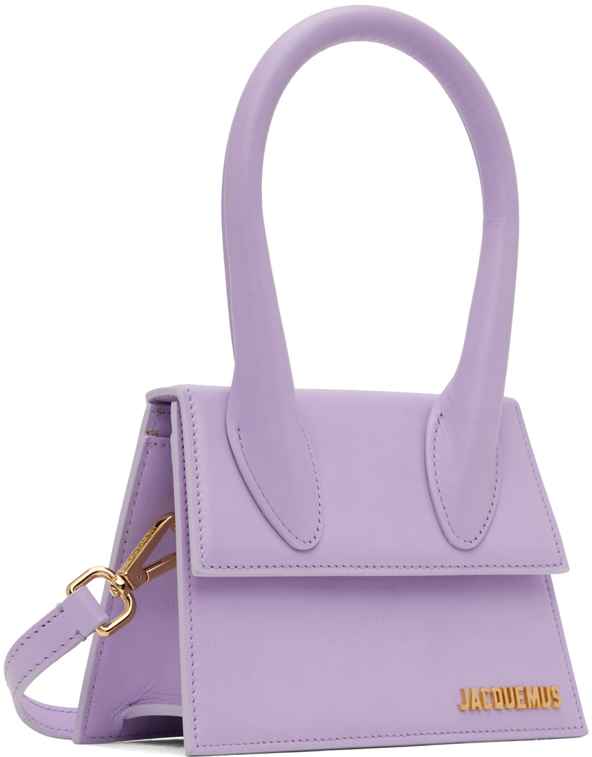 Jacquemus Purple Le Papier 'Le Chiquito Moyen' Bag Jacquemus