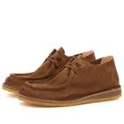 Astorflex Men's Beenflex Suede Shoes in Dark Khaki