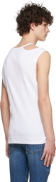 Balmain White Cotton T-Shirt