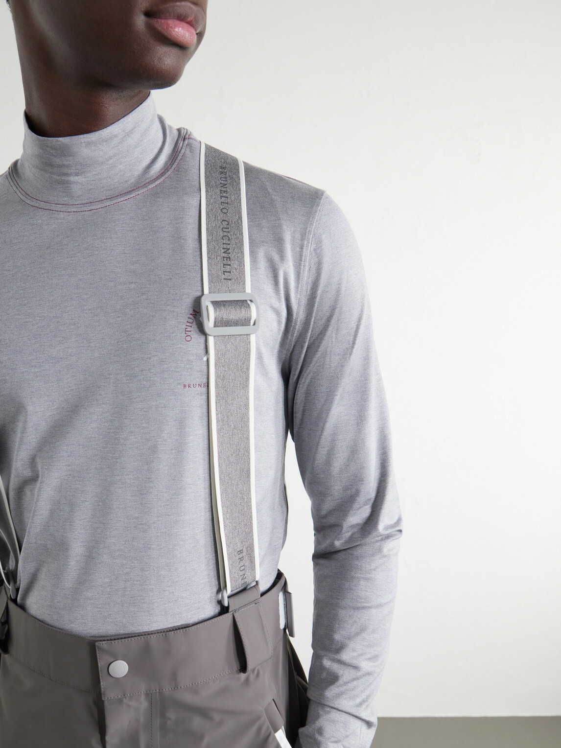 Brunello Cucinelli - Straight-Leg Panelled Shell Ski Pants - Gray