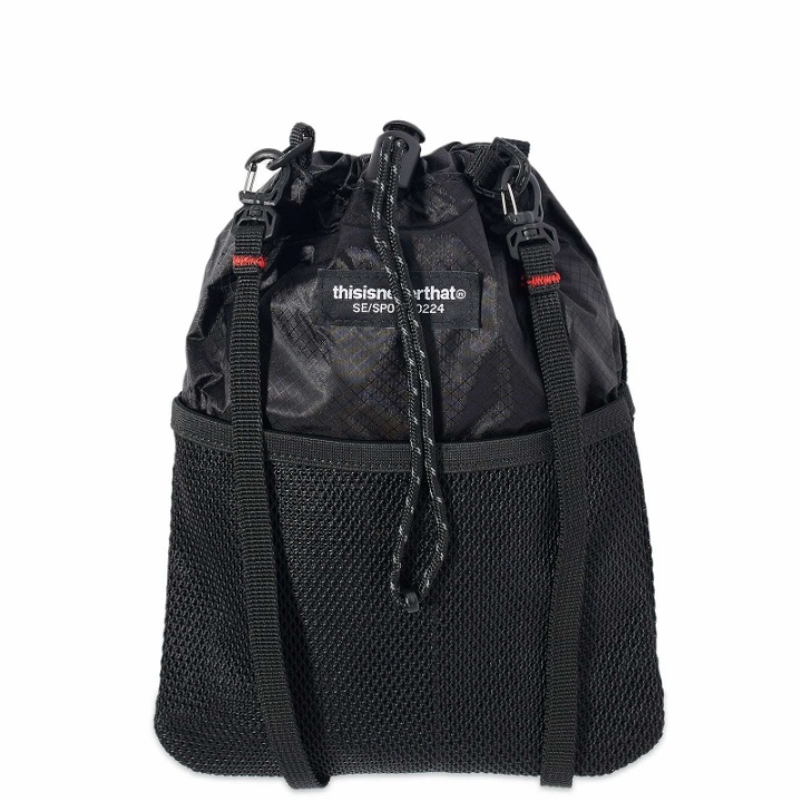 Photo: thisisneverthat Men's UL Pouch Bag in Black