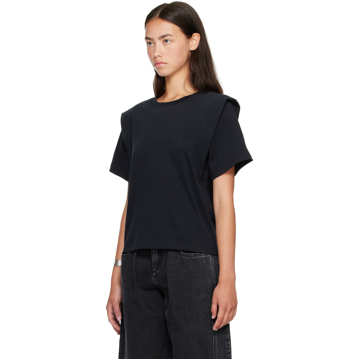 Isabel Marant Black Zelitos T-shirt