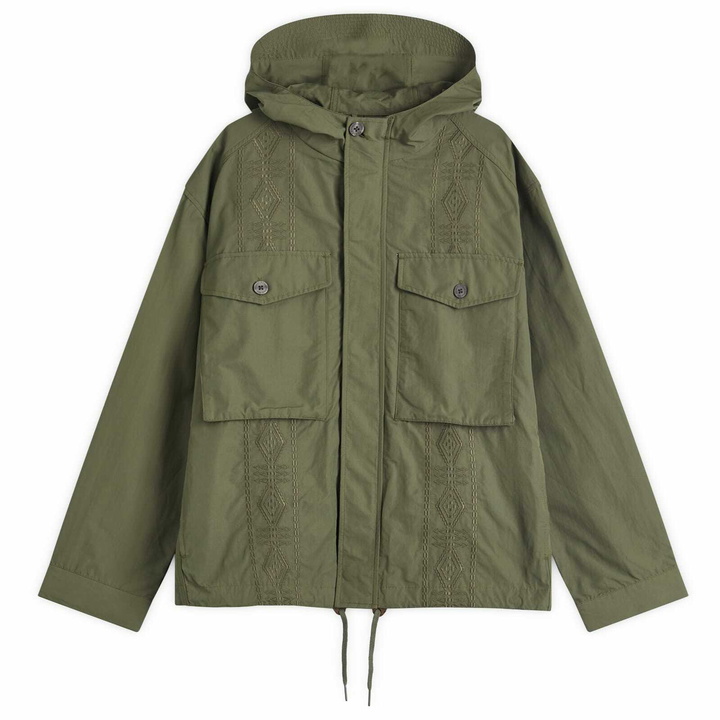 Photo: Pendleton Men's Waterproof Parachute Parka Jacket in Olive