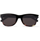 SAINT LAURENT - Square-Frame Tortoiseshell Acetate Sunglasses - Black