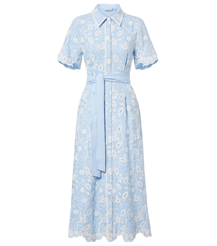 knee length dresses for ladies Garden Symphony Corset Midi Dress