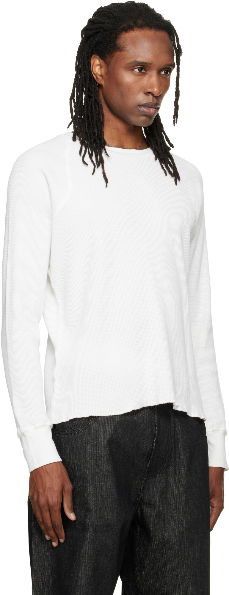 Carter Young White Western Thermal T-shirt
