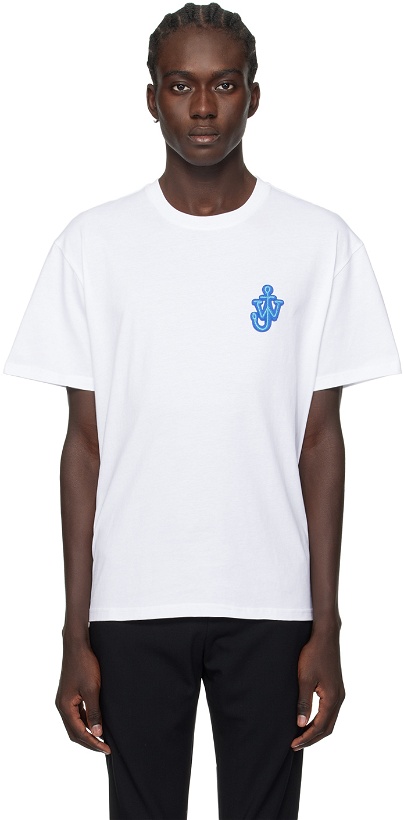 Photo: JW Anderson White Anchor Patch T-Shirt
