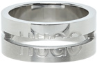 Hugo Silver E-Cut Ring