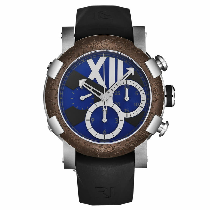 Photo: Romain Jerome Titanic-Dna Chronograph Automatic Blue Dial Mens Watch RJ.TI.CH.501.10
